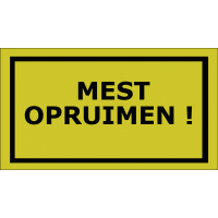 Mest opruimen 