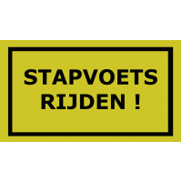 STAPVOETS RIJDEN